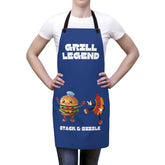 Grill Legend Grill Apron, Grill Master Gift, Gift for Dad, Gifts for Him, Grill Apron, Grilling Apron, Apron for Men, Grill Dad Gift